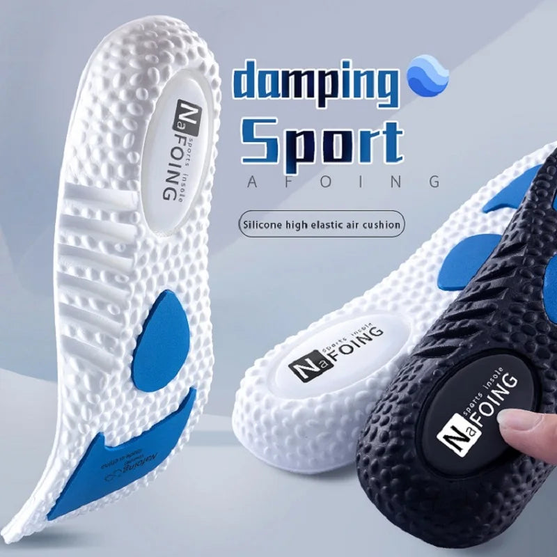 Sport Insoles for Shoes Sole Shock Absorption Deodorant Breathable
