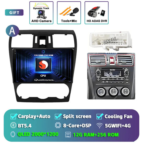 Android 14 Carplay Car Radio Multimedia Player For Subaru Forester 4