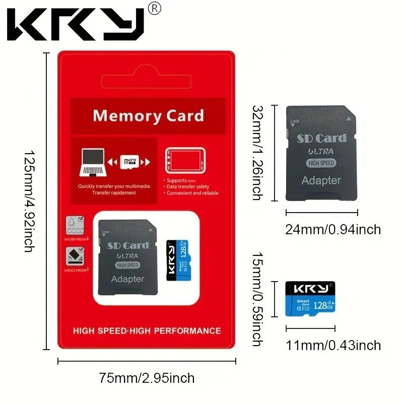 Micro Memory SD Card 32GB SD Card SD/TF Flash Card 32GB Class 10