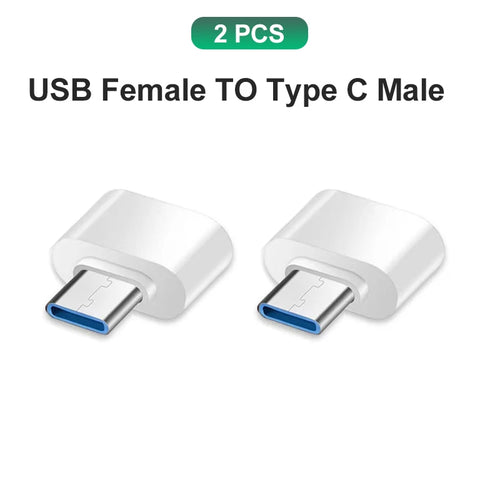 NNBILI Type C to USB Adapter 3.0 USB-C 3.1Male OTG A Female Data