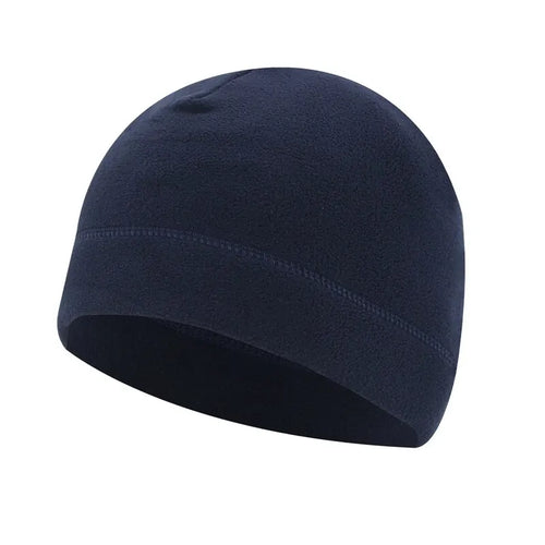 Men Polar Fleece Cap Winter Warm Outdoor Sports Skiing Cycling Hat