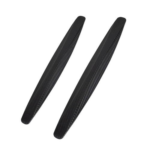 SEAMETAL 2Pcs Car Bumper Protector Strip Anti Scratch Car Edge Stick