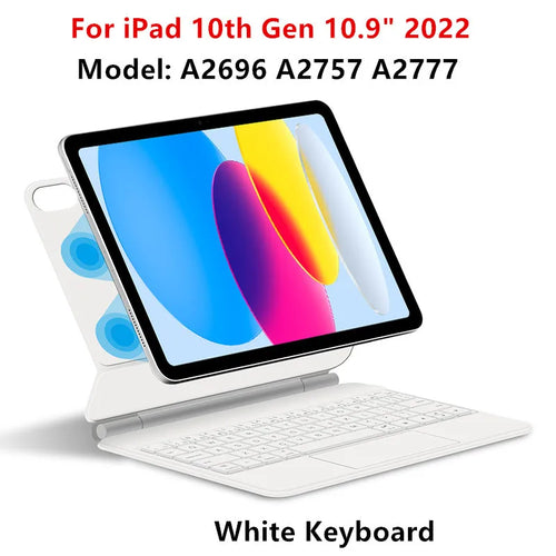 Magic Keyboard for iPad Pro 11 12.9 Air 4 Air 5 for iPad 10th