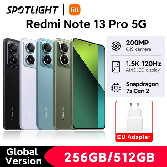 [World Premiere] Xiaomi Redmi Note 13 Pro 5G Smartphone Snapdragon 7s