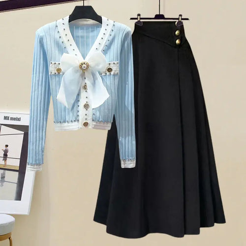 Spring and Autumn Season Set Women's New Korean Edition Design Feels