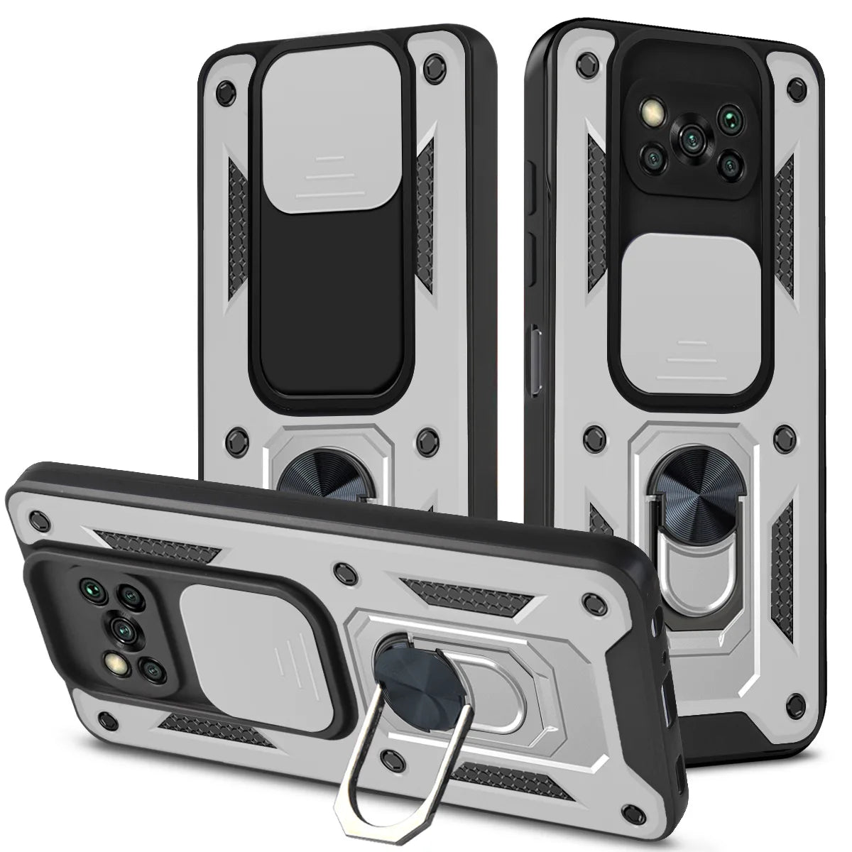 for Xiaomi POCO X3 Pro Case Cover for POCO X3 NFC Camera Lens