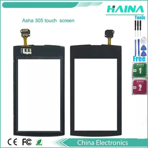3.0inch mobile phone touch For Nokia Asha 305 306 3050 Touch Screen