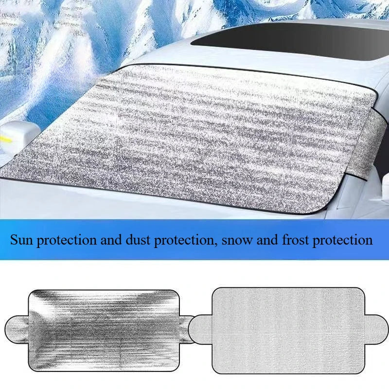 Car Windshield Sunshade Curtain Front Window Sun Shade Protector