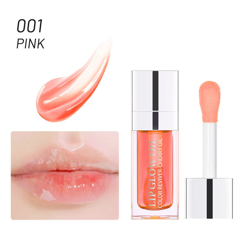 Crystal Jelly Moisturizing Lip Oil Plumping Lip Gloss Makeup Sexy
