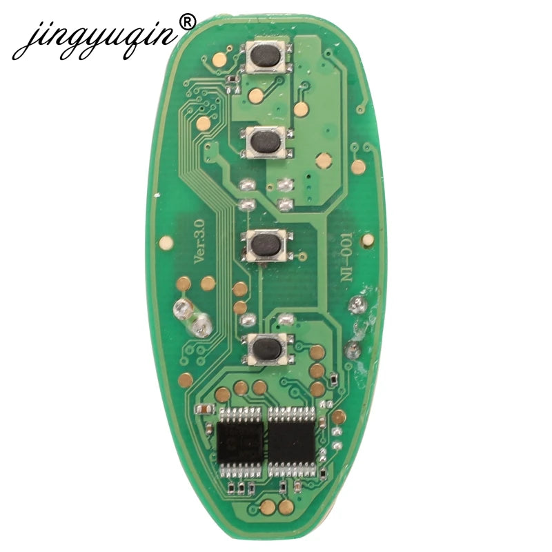 jingyuqin CWTWBU729 /CWTWBU735 Car Remote Key for Nissan Tiida Teana