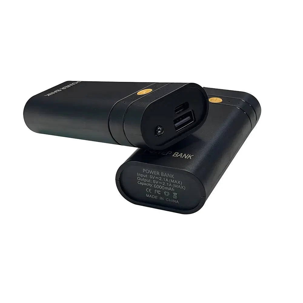 5V 2A 6000mAh 2X 18650 USB Type-C Battery Charger Case DIY Power Bank