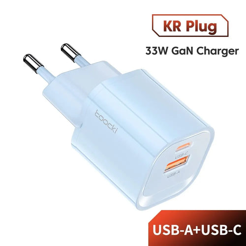Toocki GaN USB Type C Charger Portable High Speed Charger for iPhone