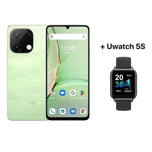 UMIDIGI G9T Android 14 Smartphone UNISOC T606 4GB 128GB 6.75” Water