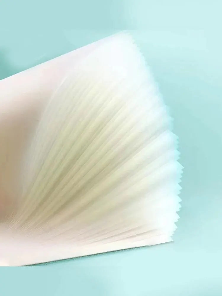 250PCS PET Transparent Sticky Notes Perspective Waterproof Clear