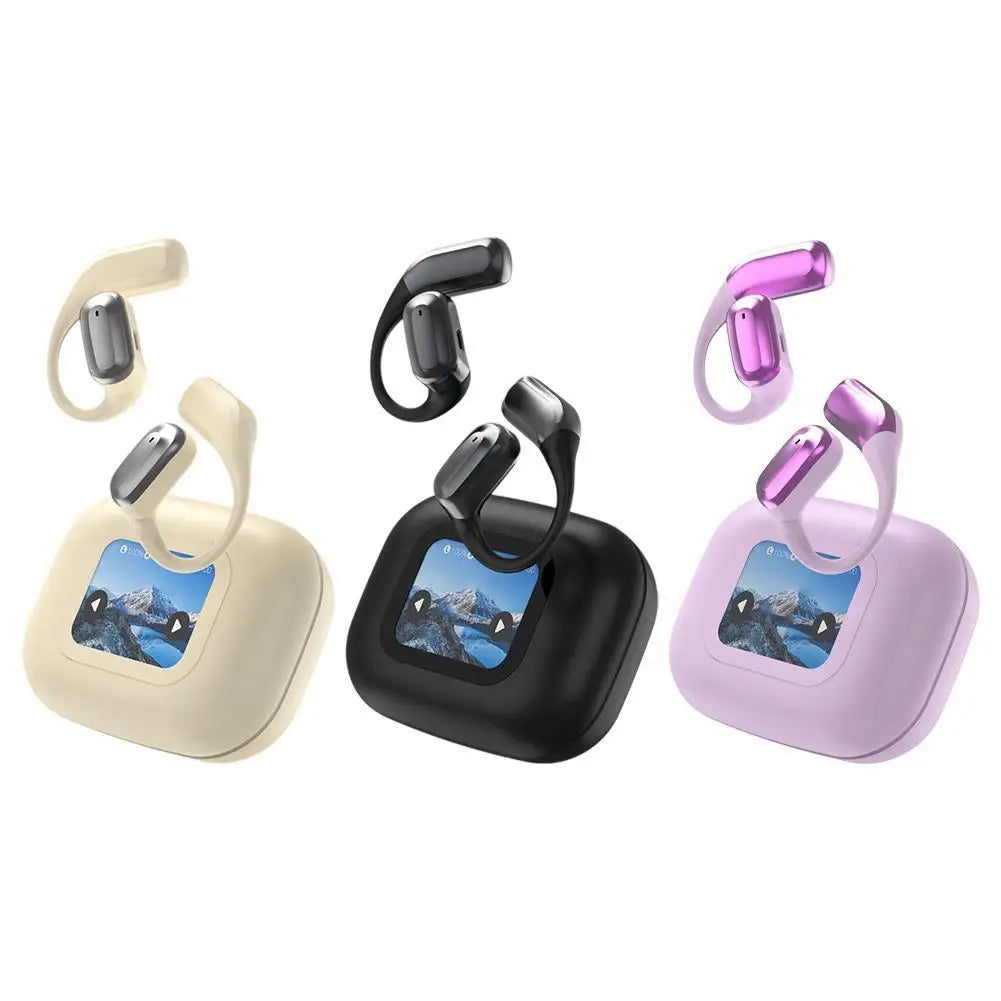 Language Translator Earbuds Real Time Translation Earbuds Screen Case