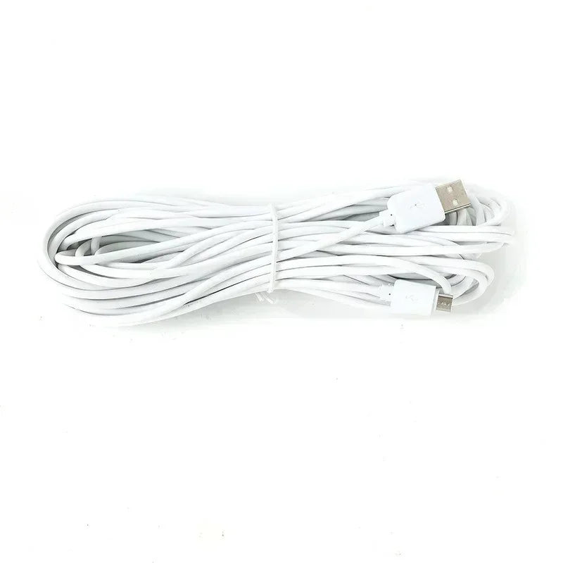 Premium 10/5/3/2/1m Extra Long Micro USB Extension Data Cable for