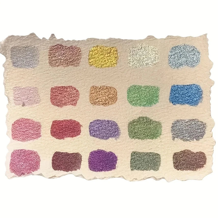 20 Colors Metal Watercolor Painting Set, Portable Box With Shiny