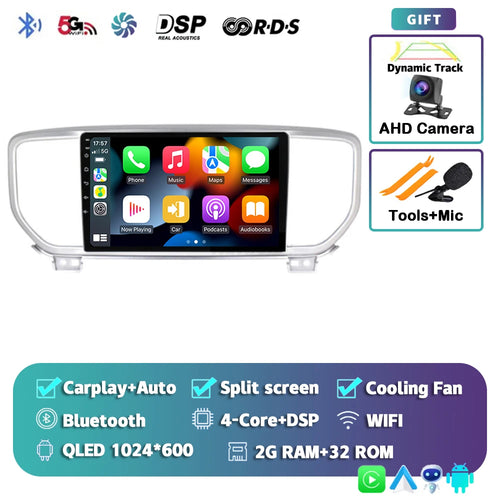 Android 14 Car Multimedia Radio For KIA Sportage 4 2016 2017 2018 2019