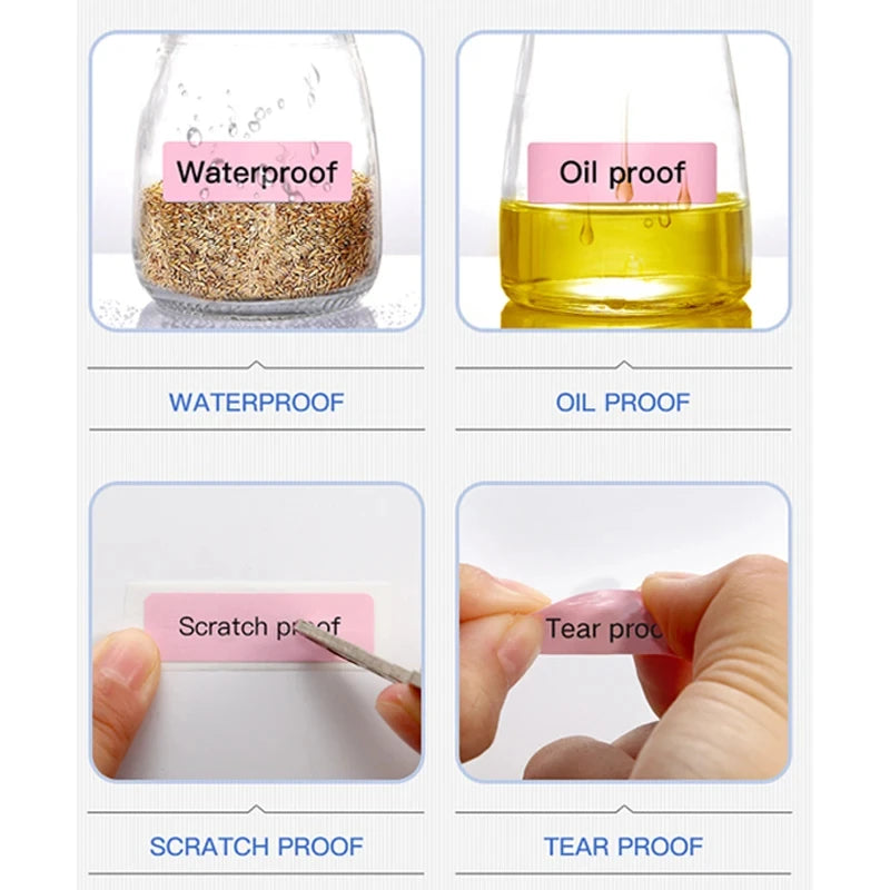 Niimbot 1Roll B1 White Sticker Waterproof Paper Adhesive Label White