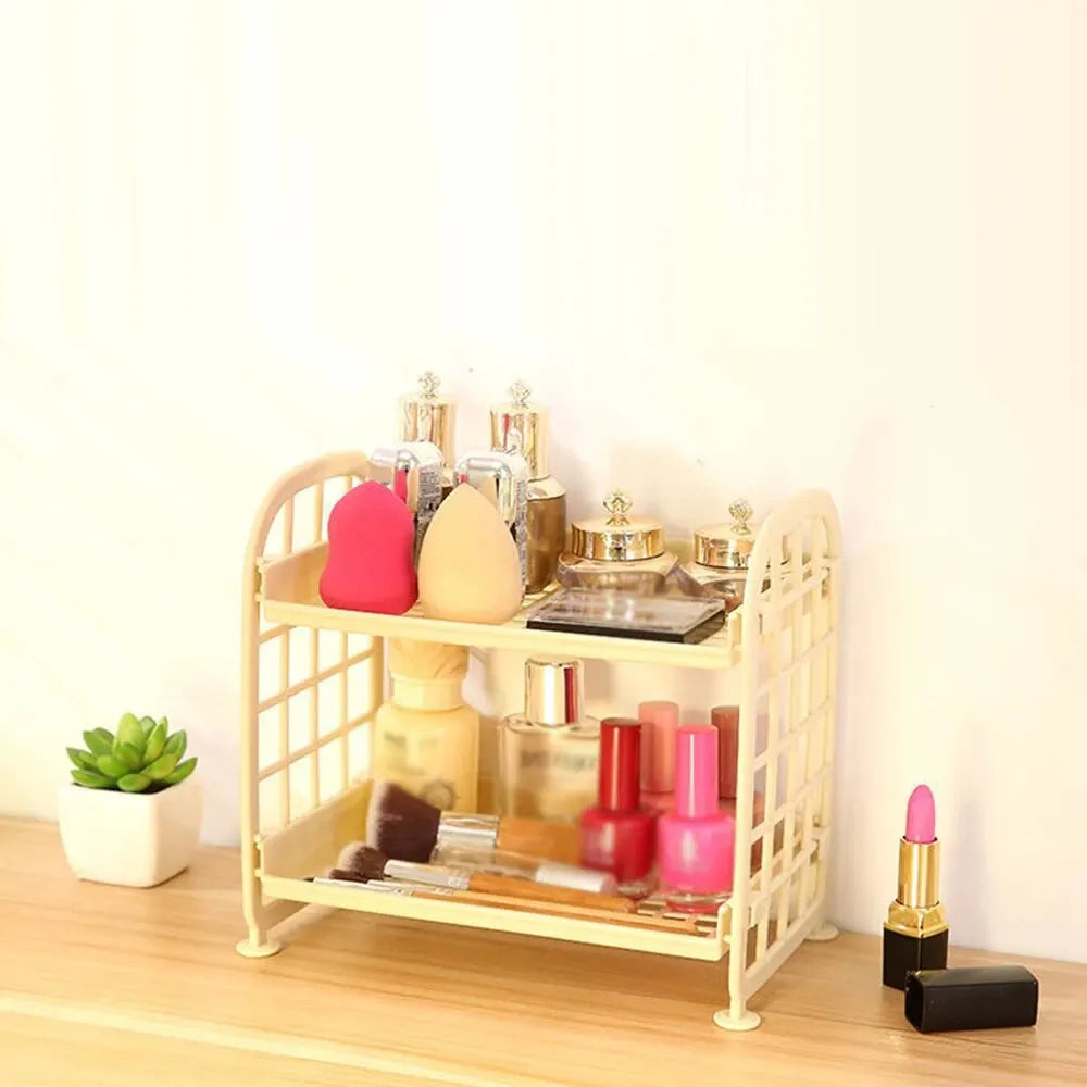 1PC High Appearance Horizontal Desktop Storage Shelf Simple