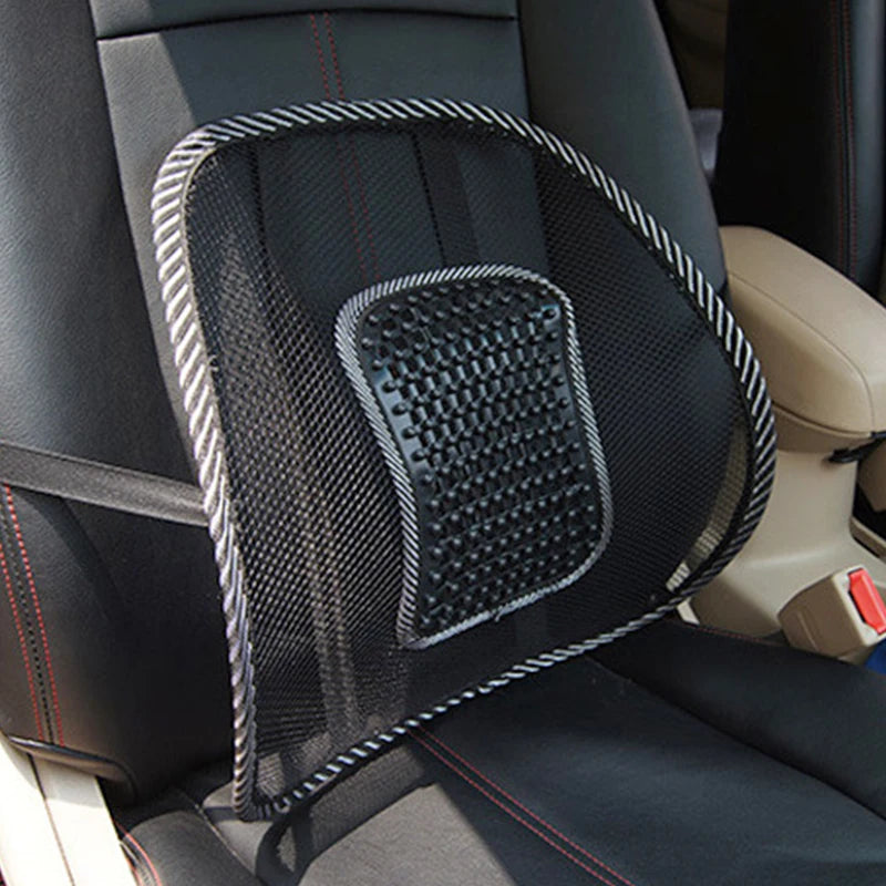 Car Seat Chair Back Cushion Mesh Lumbar Back Brace Car Seat Chair