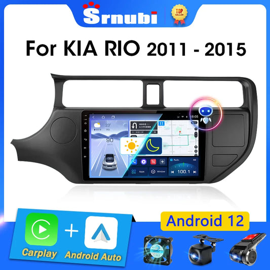 Srnubi Android 12 Car Radio for KIA K3 RIO 2011 2012 2013 2014 2015