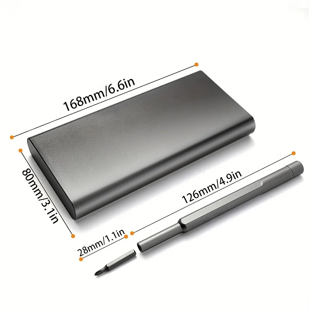 63 In 1 Screwdriver Set Precision Magnetic Screw Driver Bits Torx Hex