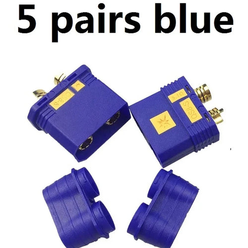 2/5pair QS8-S Heavy Duty Battery Connector Anti-Spark Gold Connector