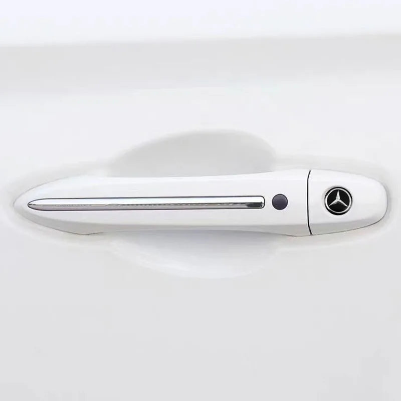 5/10Pcs Car Key Lock Stickers Keyhole Anti-blocking Protection Styling