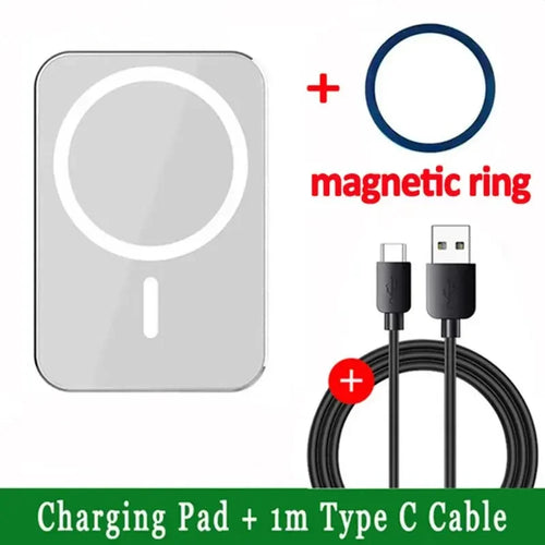 Magnetic Car Wireless Charger For Macsafe for iPhone 12 13 14 15 Pro