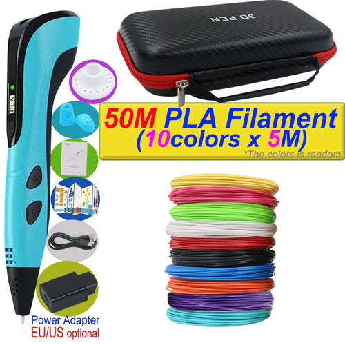 2025 New 3D Printing Pen DIY Three-dimensional Painting Children Toys