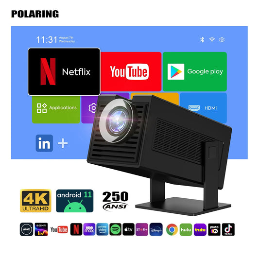 Polaring P50Mini Android Projector AllWinner H713 6G Wifi BT 250Ansi