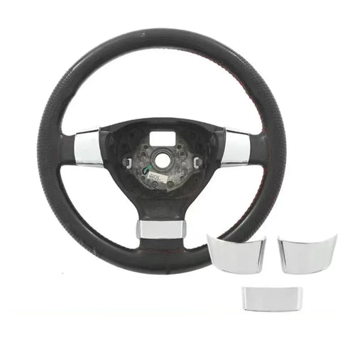 ABS carbon fiber automobile steering wheel decorative patch For VW