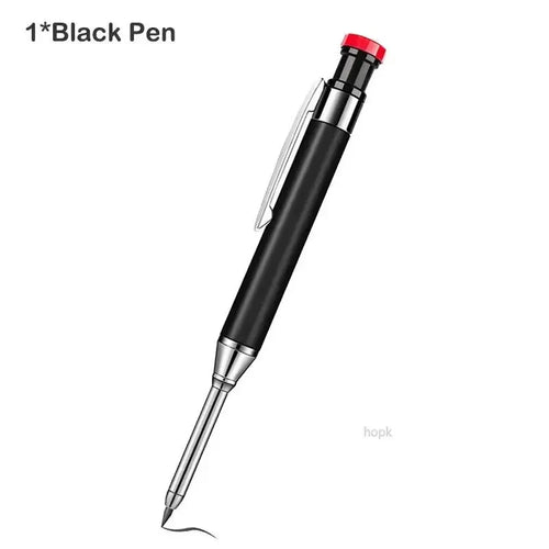 Metal Solid Carpenter Pencil Mechanical Pencil Set Built-in Pencil