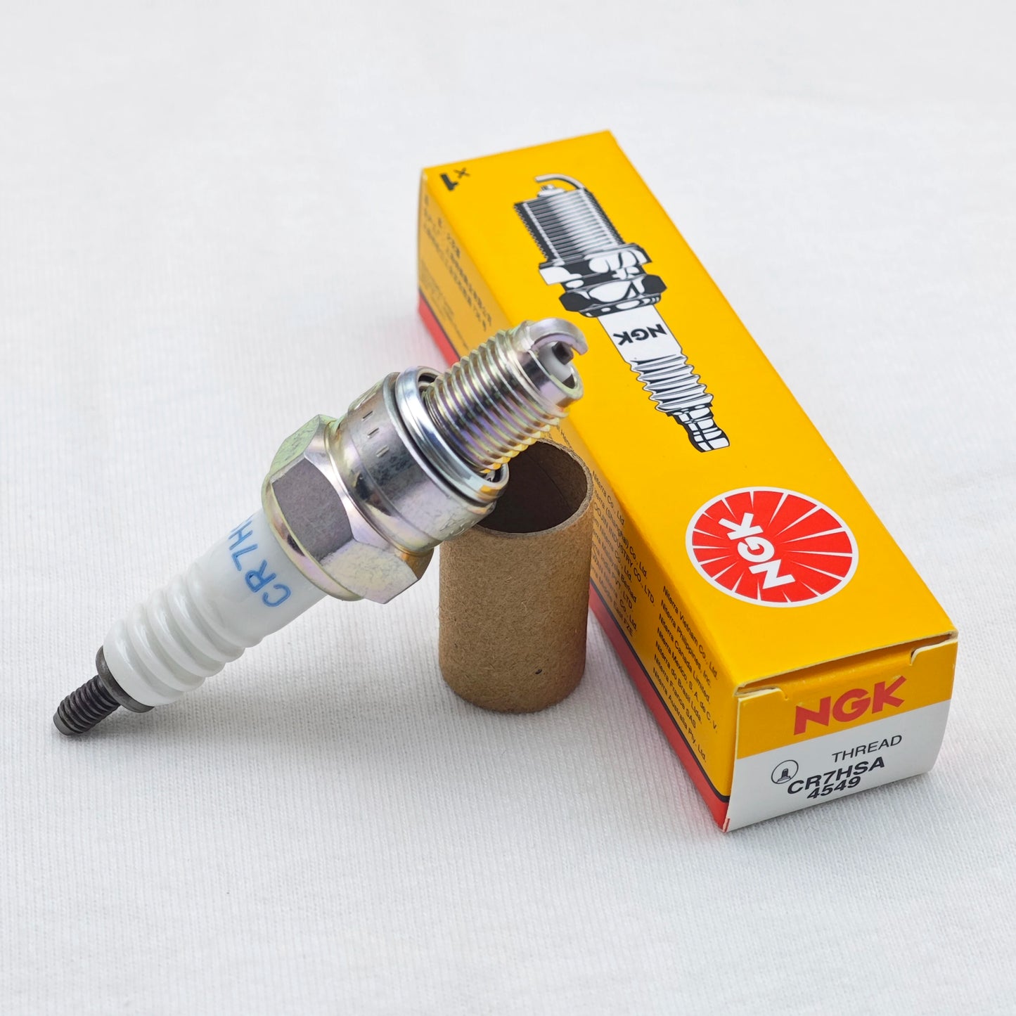 1pcs Original NGK Spark Plug CR7HSA #4549 For CBT125 Haomai GY6 Ghost