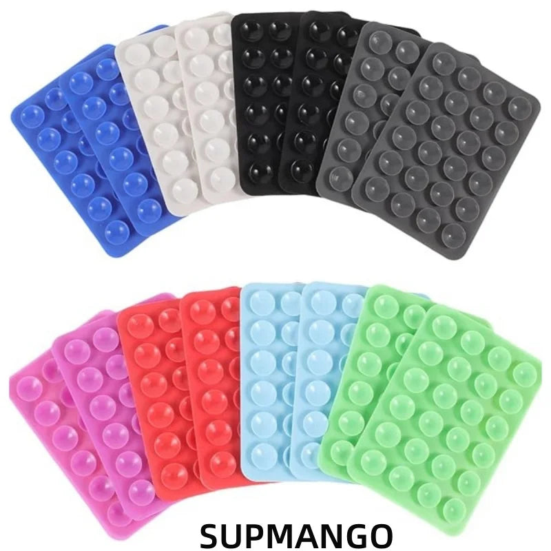 Double Sided Silicone Suction Cup Mobile Phone Suction Cup With