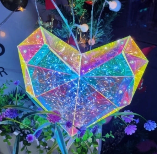 30cm Teddy Bear Doll Gift Lamp Colorful Sparkling Romantic Surprise