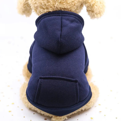 Fashion Dog Clothing Autumn And Winter Small Pet Clothes Thickening