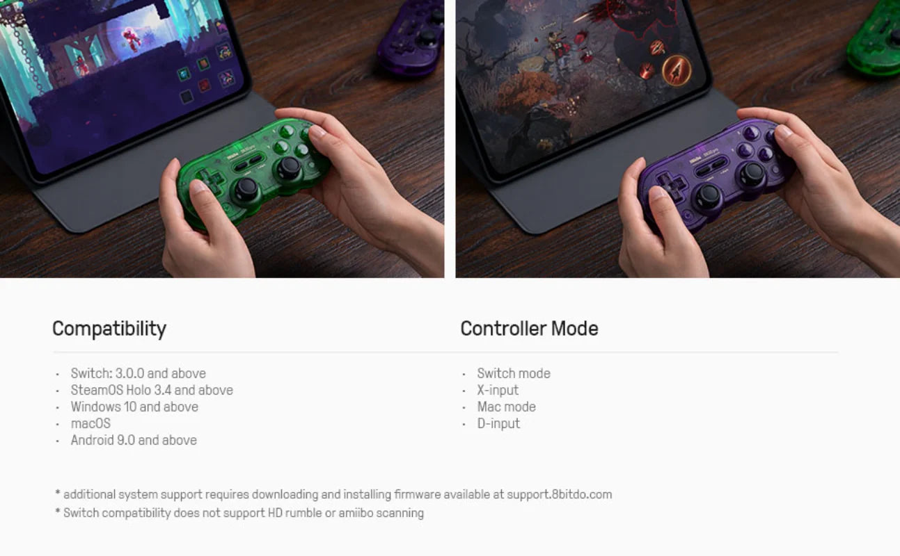 8Bitdo SN30 Pro Gamepad for Nintend switch MacOS Android Controller
