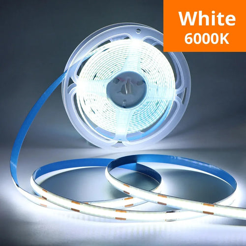 LED COB Light Strip Touch Dimmer Flexible Diode Tape 5V USB Linear