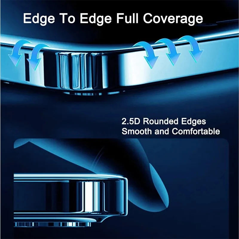 3PCS Full Cover Anti-Spy Screen Protector For iPhone 11 12 13 14 15