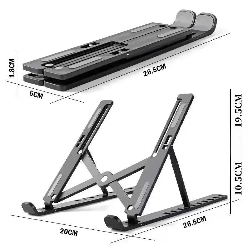 Foldable Laptop Stand Adjustable Portable Notebook Bracket Support
