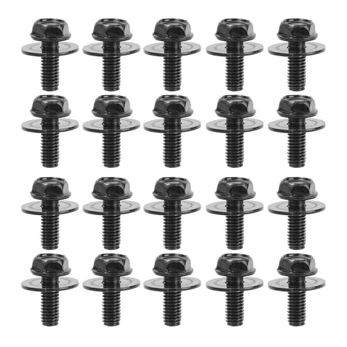 Car Body Bolts U Type Nut Clips M6 Automobile Bumper Fender Rivet