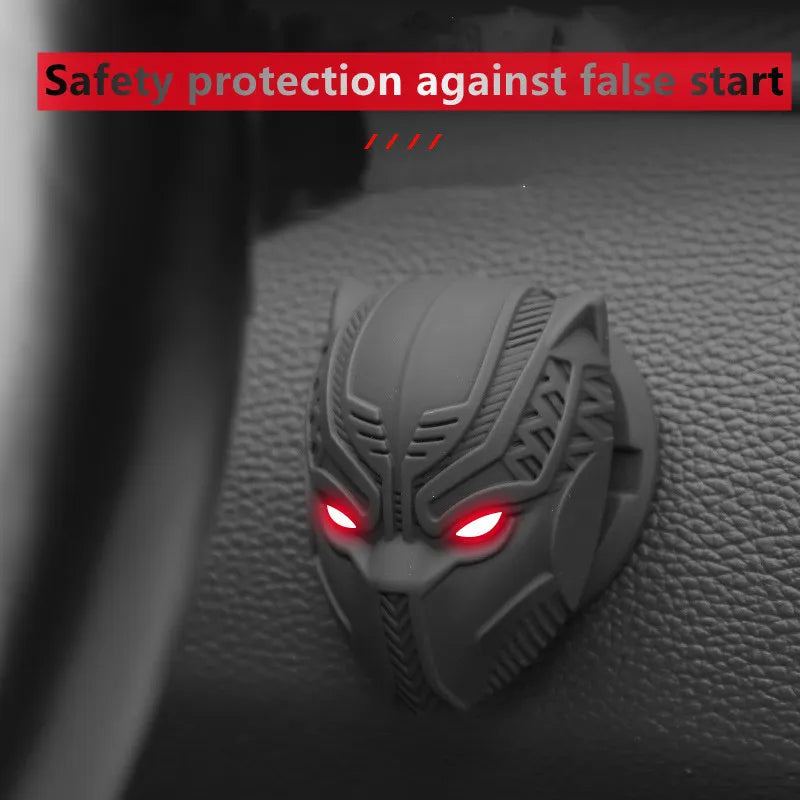 One click start protection cover for automobile interior decoration