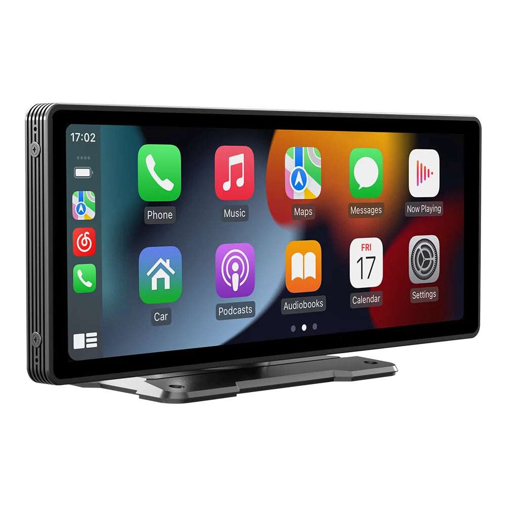 BQCC 10.26 Inch Portable Wireless Carplay Screen HD Rear Reversing
