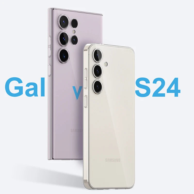 Luxury Crystal Silicone Case For Samsung Galaxy S24Ultra Back Cover