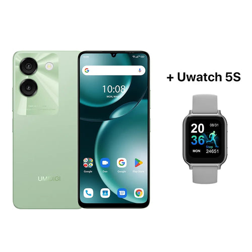 UMIDIGI G9A Android 14 Smartphone Octa-core 13MP+8MP Camera 64GB 6.75”