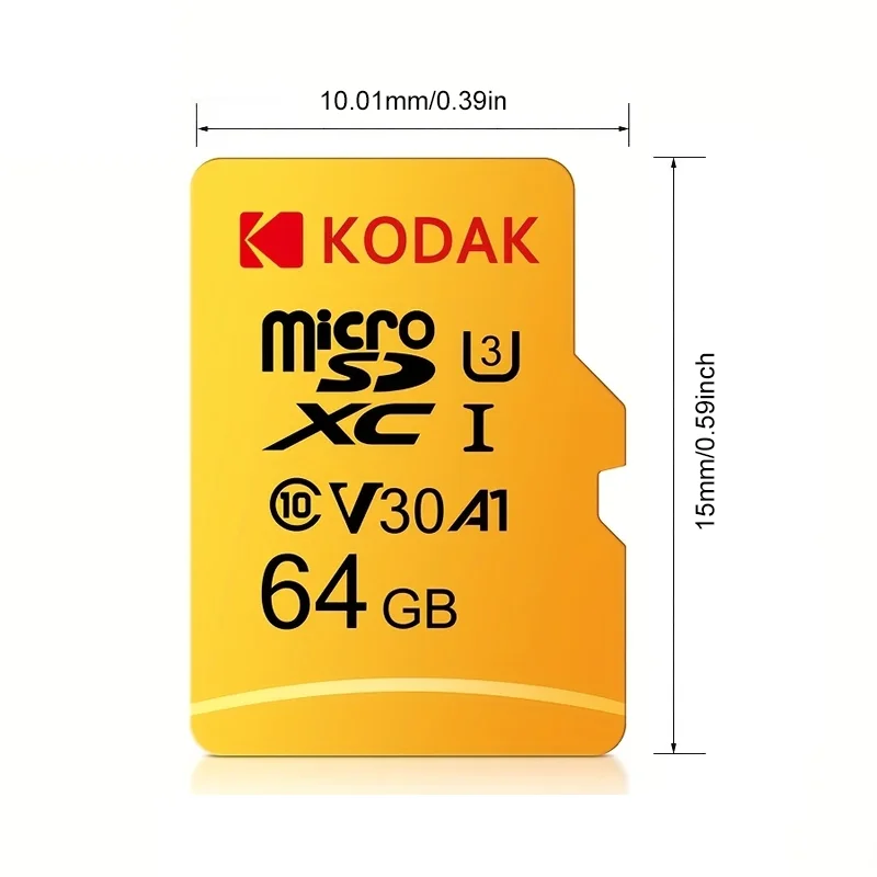 Kodak Micro SD Card Mini SD Class10 32GB 64GB 128GB 256GB High Speed