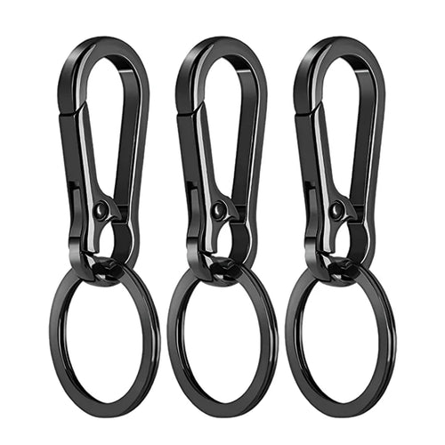 1/5PCS Metal Gourd Buckle Keychain Climbing Hook Car Keychain Strong