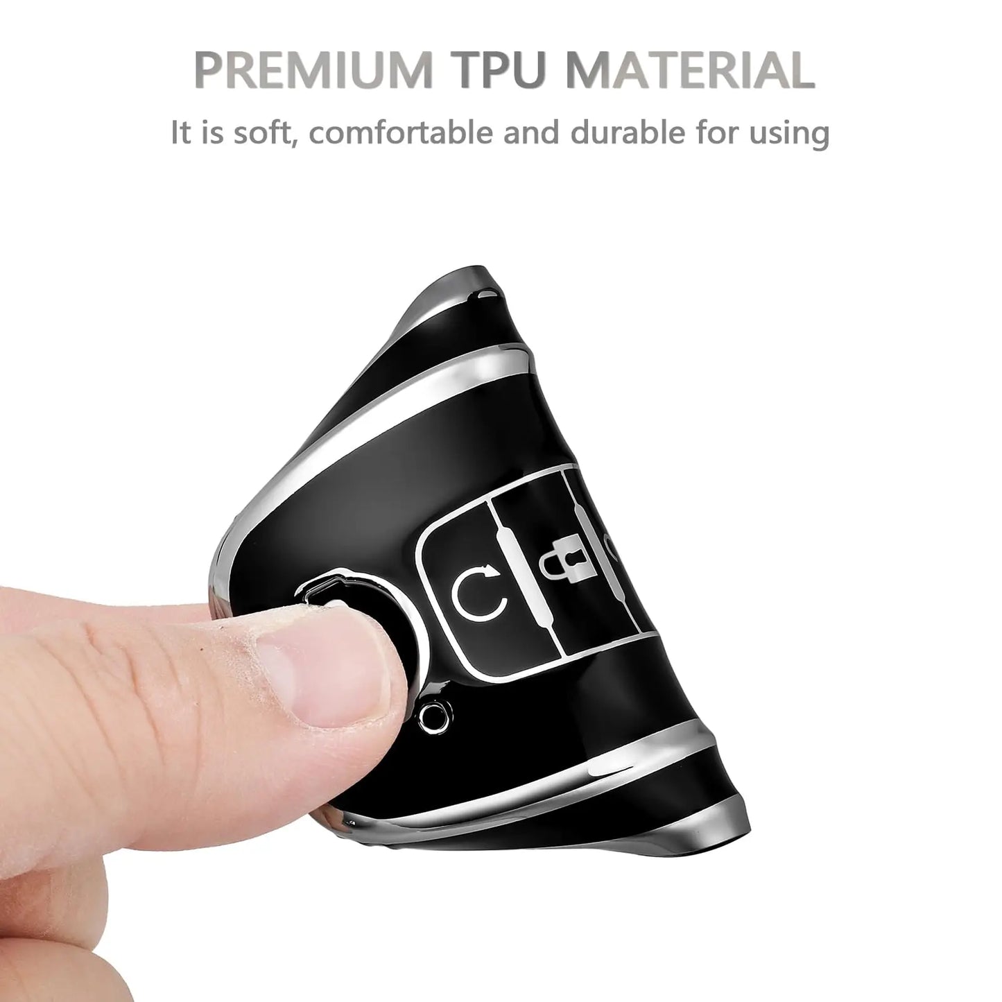 5 Button Key Fob Case Cover Holder for Nissan Altima Sentra Maxima